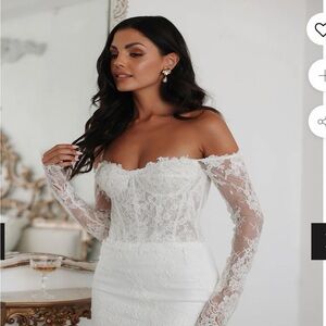 untamed petals madeline dress, never worn with tags, size 4